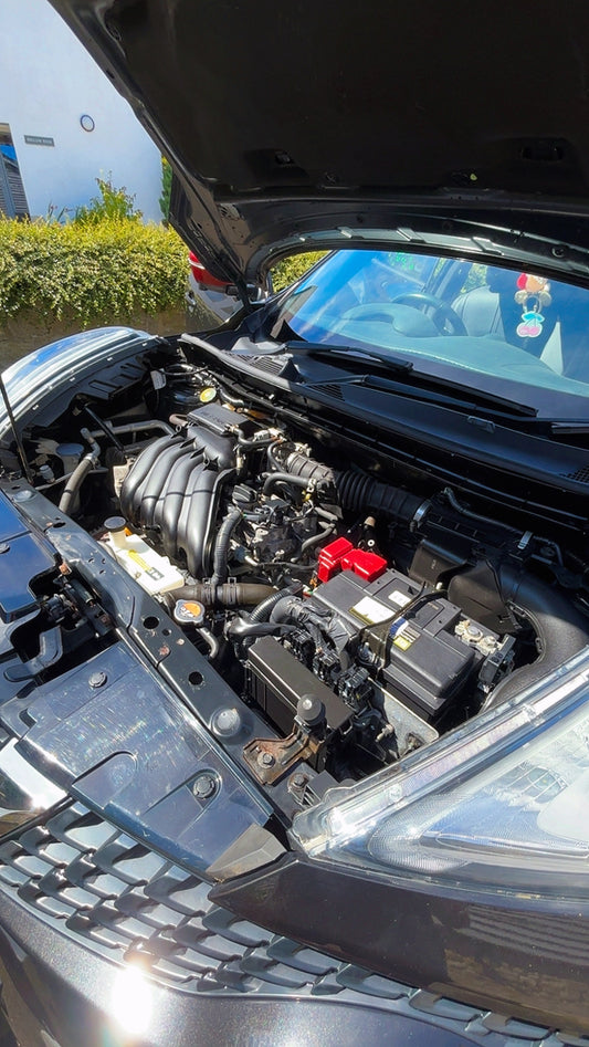 Engine bay clean